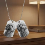 Personalised Double Dog Tag Necklace