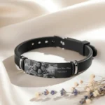Personalised Men’s Photo Engraved Bracelet – personalised gift, premium product photo
