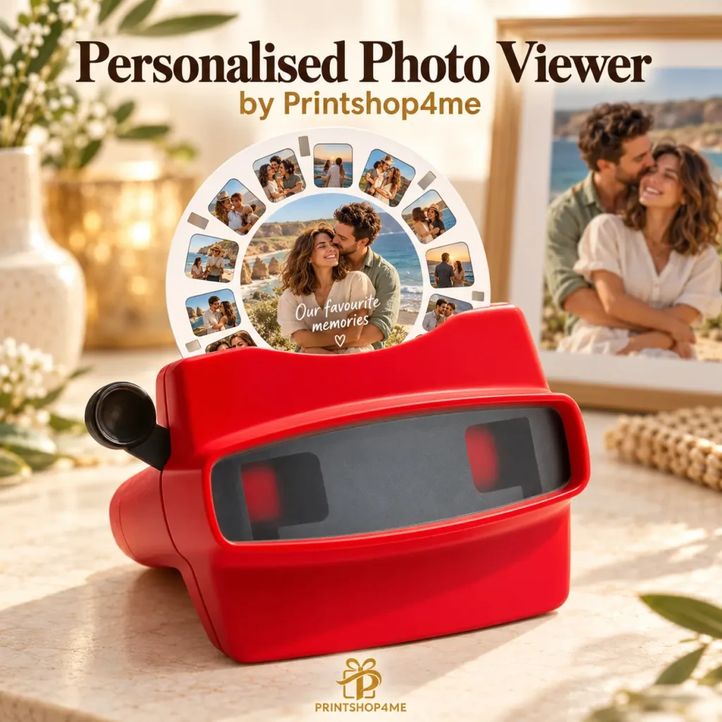 Personalized photo viewer with custom photo reel – Printshop4me USA